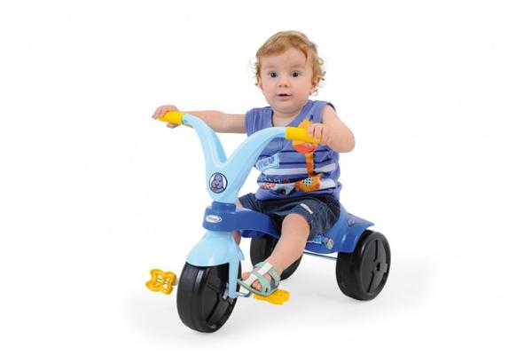 Triciclo Velotrol Fokinha Infantil Meninos Xalingo Azul