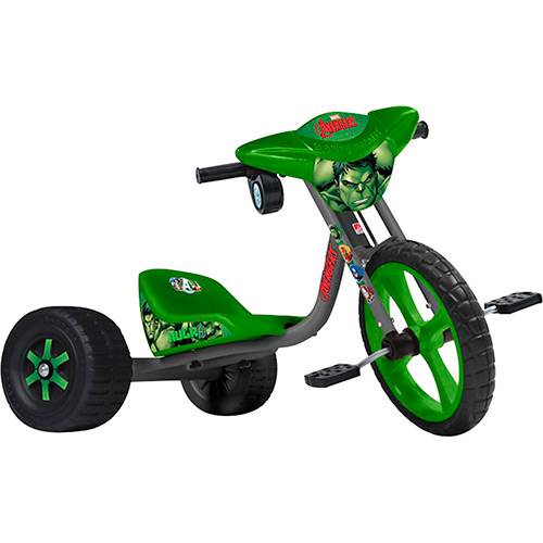 Triciclo Velotrol Hulk Avengers - Brinquedos Bandeirante