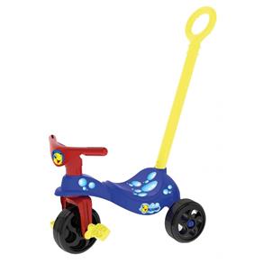 Triciclo Xalingo Peixinho, Azul/Vermelho