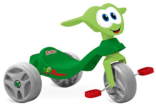 Triciclo Zootico Froggy, Bandeirante, Verde