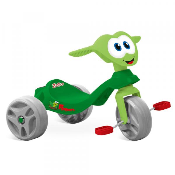 Triciclo Zootico Froggy Verde Bandeirante
