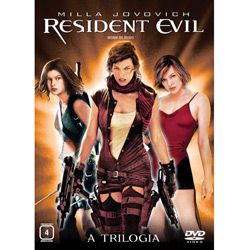 Trilogia Resident Evil - 3 DVDs