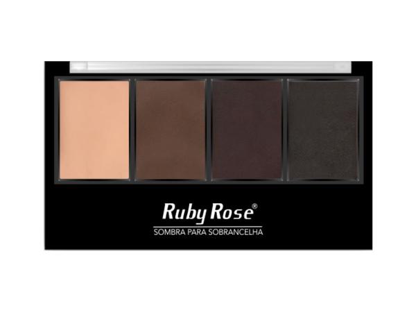 Trio de Sombras para Sobrancelha com Primer Ruby Rose