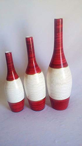 Trio de Vasos Decorativos