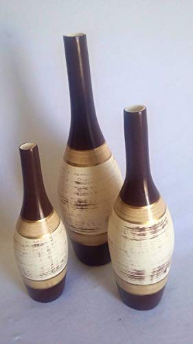 Trio de Vasos Decorativos