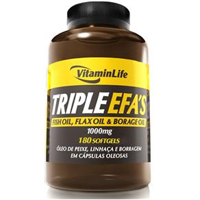 Triple Efa`S (1000mg) 180 Soft Gels - Vitaminlife