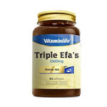 Triple Efas Omega 369 1000mg (60 Caps) Vitamin Life