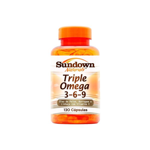 Triple Omega 3-6-9 120 Caps - Sundown Naturals