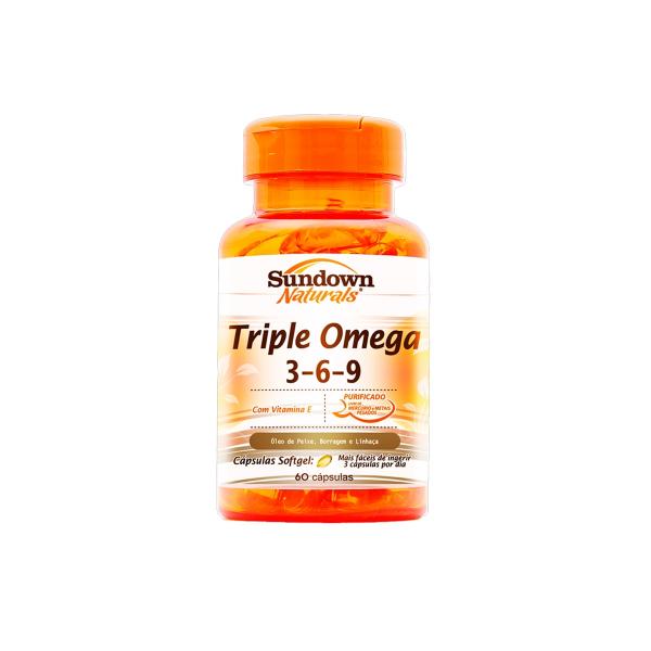 Triple Omega 3-6-9 60 Caps - Sundown Naturals