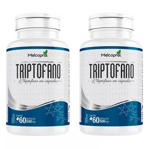 Triptofano 500mg - 2x 60 Cápsulas - Melcoprol