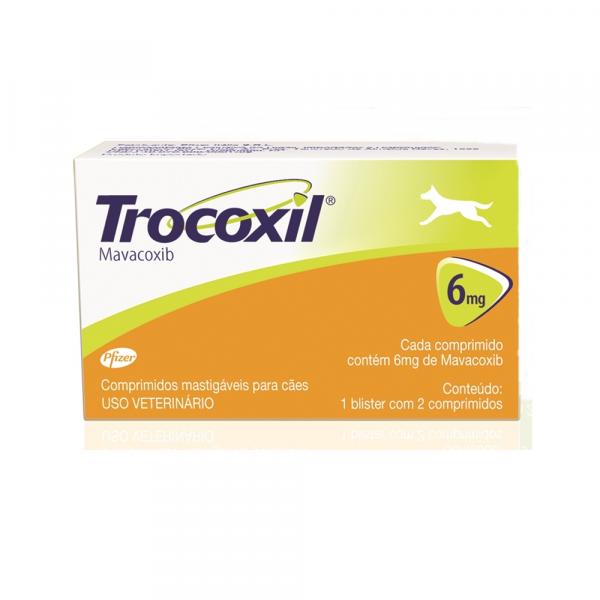 Trocoxil 06mg - 2 Comprimidos - Zoetis