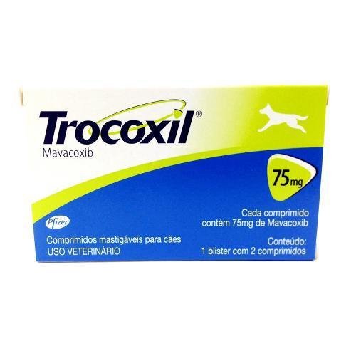 Trocoxil 75mg - 2 Comprimidos - Zoetis