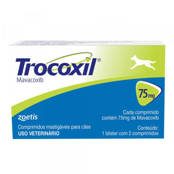 Trocoxil Anti-inflamatório para Cães 75 Mg - Zoetis