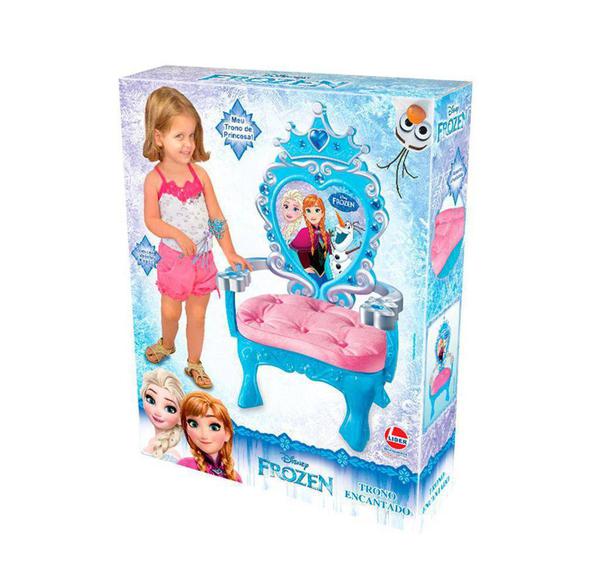 Trono Encantado Disney Frozen - Lider - Lider Brinquedos