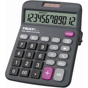 TRULY - Calculadora de Mesa - 12 Dígitos - 833-12