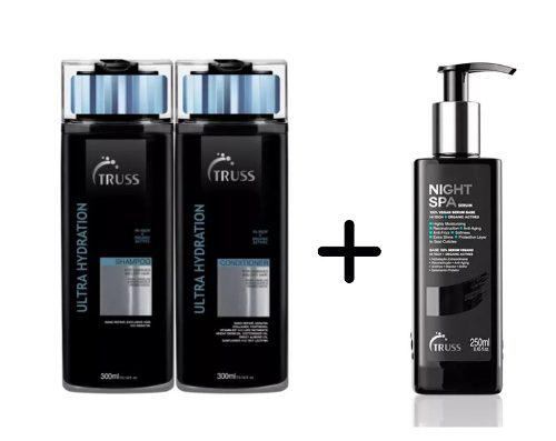 Truss Shampoo Condicionador Ultra-hidratante + Night Spa