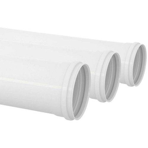 Tubo PVC para Esgoto Série Normal 6 Metros 1.1/2'' DN-40 Branco - 11.11.170.0 - TIGRE