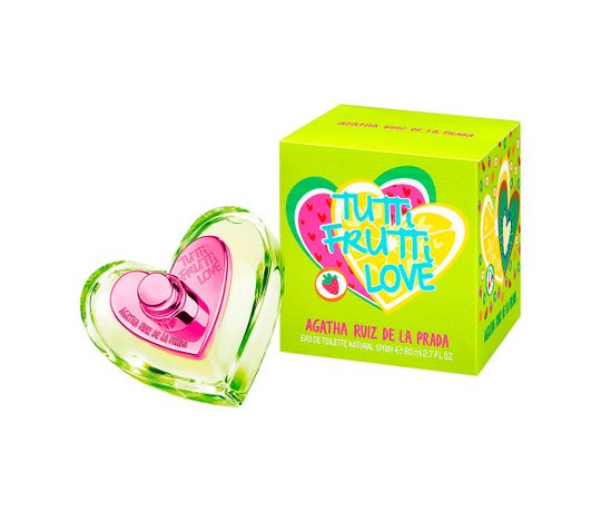 Tutti Frutti Love de Agatha Ruiz de La Prada Feminino Eau de Toilette 80 Ml