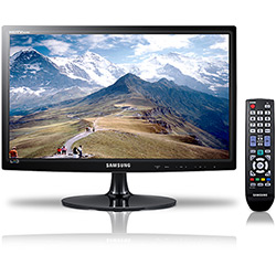 TV 18,5" LED Samsung LT19B300 Conexões HDMI e USB e Entrada P/ PC