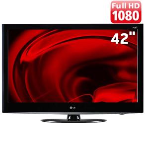 TV 42" LCD LG 42LD420 Full HD C/ Entradas HDMI e USB e Conversor Digital