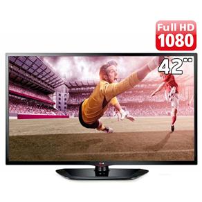 TV 42" LED Full HD LG 42LN5400 com Tecnologia MHL, USB DivX HD, Entradas HDMI e USB