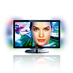 TV 40" LED 3D Full HD, 40PFL9605 Ambilight, Acabamento de Vidro Antireflexo, 4X HDMI, 240Hz, Perfect Pixel HD, HD Natural Motion, DLNA, Netv, DTVi, Entrada USB P/ Música, Foto e Vídeo - Philips