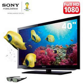 Tudo sobre 'TV 40" LED 3D Sony Série HX KDL-40HX755 Full HD com Smart TV, Conversor Digital, Wi-Fi, Entradas HDMI e USB e 1 Óculos 3D'