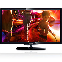 TV 40" LED Full HD - 40PFL5606D - C/ Decodificador para TV Digital Embutido (DTV), 60Hz C/ Perfect Motion Rate de 120Hz*, Pixel Plus HD, 3 Entradas HDMI C/ Easylink, Entrada USB, Entrada PC - Philips