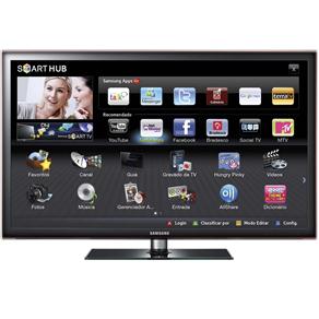 TV 40" LED Samsung Série D5500 UN40D5500 Full HD C/ Smart TV, Entradas HDMI e USB e Conversor Digital
