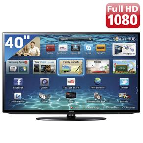 TV 40" LED Samsung Série EH5300 UN40EH5300GXZD Full HD com Smart TV, Conversor Digital e Entradas HDMI e USB
