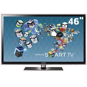 TV 46" 3D LED Samsung Série D6000 UN46D6000 Full HD C/ Smart TV, Entradas HDMI e USB e Conversor Digital - 120Hz