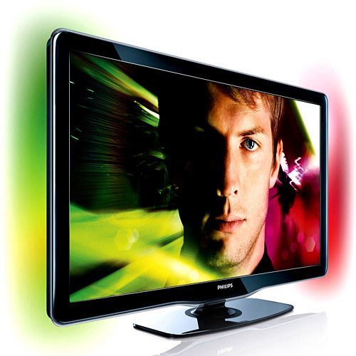 TV 46" LED Full HD 46PFL6615 Ambilight C/ Decodificador TV Digital (DTV), Acesso a Internet (Online TV), Interatividade Emissoras TV (DTVi), DLNA, USB, 120Hz - Philips