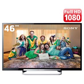 TV 46" LED Sony KDL-46R475A Full HD com Conversor Digital, Rádio FM e Entradas HDMI e USB