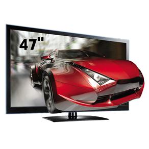 TV 47" 3D LED LG 47LW4500 Full HD, Entradas HDMI e USB, Conversor Digital e 4 Óculos 3D - 120 Hz