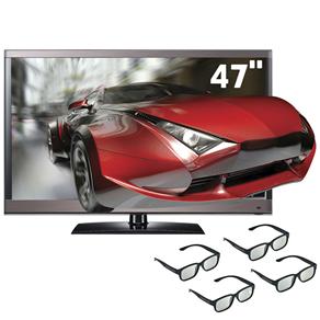Tudo sobre 'TV 47" 3D LED LG 47LW5700 Full HD C/ Conexão à Internet*, Entradas HDMI e USB, Conversor Digital e 4 Óculos 3D - 120 Hz'