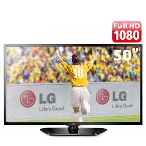 TV 50" LED Full HD LG 50LN5400 com Tecnologia MHL, USB DivX HD, Entradas HDMI e USB