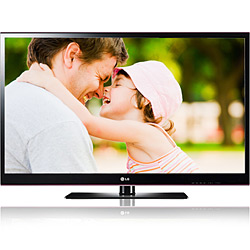 TV 50" Plasma Full HD - 50PK550 - (1920x1.080) Pixels) - C/ Decodificador para TV Digital Embutido (DTV), 600Hz, Time Machine Ready*, NetCast (acesse Conteúdos da Internet na Sua TV), DLNA Wireless, 3 Entradas HDMI, Entrada USB, Entrada PC - LG