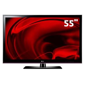 TV 55" LED LG 55LE5300 Full HD C/ Entradas HDMI e USB e Conversor Digital - 120Hz