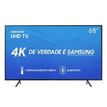 Tv 65p Samsung Led Smart 4k Wifi Usb Hdmi - Un65ru7100gxzd - Samsung Audio e Video