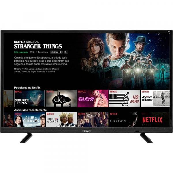 Smart TV 28 Led Philco HD Netflix Youtube Conv Digital PTV28G50SN