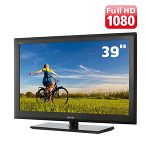 TV 39" LCD CCE C390 Full HD com Conversor Digital e Entradas HDMI e USB