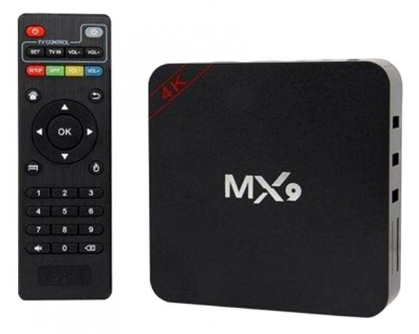TV Box MX9 2GB RAM e 16GB ROM 4K/Hdmi/WI-FI Android 7.1 - Lotus