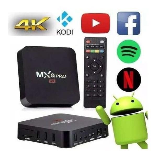 Tv Box MXQ Pro 4K 5G Android Smart