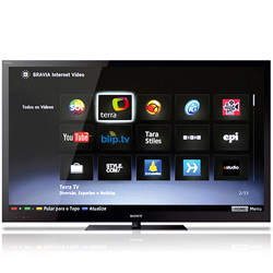 TV 3D 65" Sony XBR-65HX925 Full HD - 4 HDMI 2 USB DTVi DLNA 960Hz