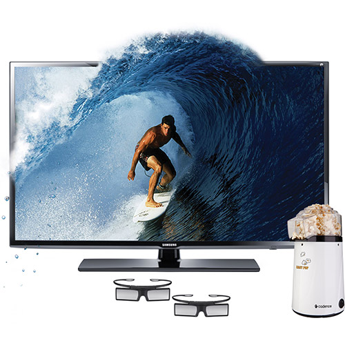 Tudo sobre 'TV 3D LED 55" Samsung UN55EH6030 Full HD - 2 HDMI USB 240Hz 2 Óculos 3D Grátis Pipoqueira 127V'