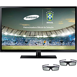 TV 3D Plasma 43" Samsung PL43F4900 HDTV 2 HDMI 1 USB 600Hz 2 Óculos 3D