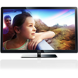 TV LCD 42" Philips 42PFL3007D/78 Full HD - 3 Entradas HDMI e 1 USB DTV