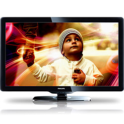 TV 32" LCD Full HD (1920 X 1080 Pixels) - 32PFL4606D/78 - C/ Conversor Digital Integrado (DTV), Pixel Plus HD, 120Hz, 3 Entradas HDMI C/ EasyLink, Entrada PC e Entrada USB - Philips