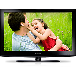 TV LCD 32" Samsung LN32E420 - Entrada HDMI e USB DTV 60Hz