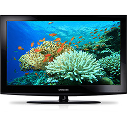 TV LCD 32" Samsung LN32E420 - Entrada HDMI e USB DTV 60Hz